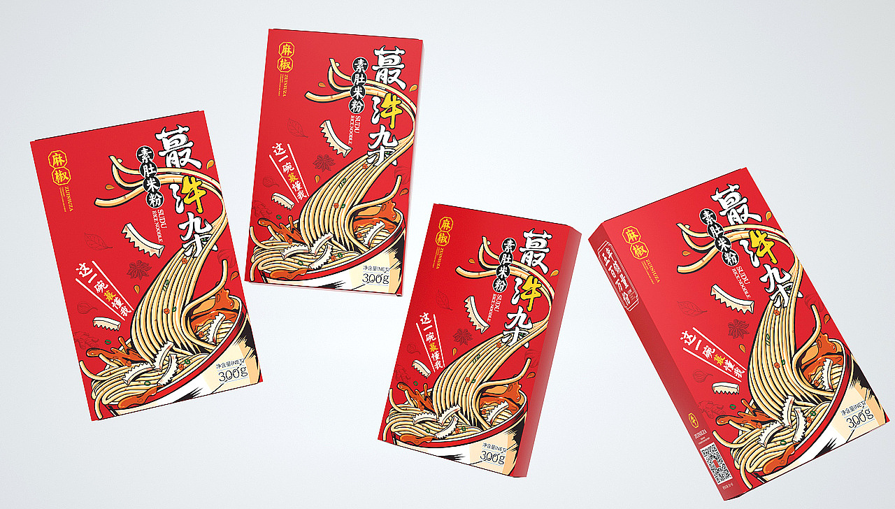 米粉包装｜米线包装｜螺蛳粉｜酸辣粉｜面条｜牛肉酱（图ZMTczOTUwMTUy） - 包装 - 站酷设计师李金金金原创素材 - 站酷ZCOOL