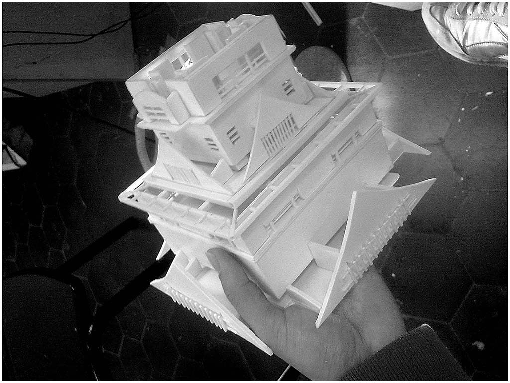 手工pvc模型制作日本熊本城