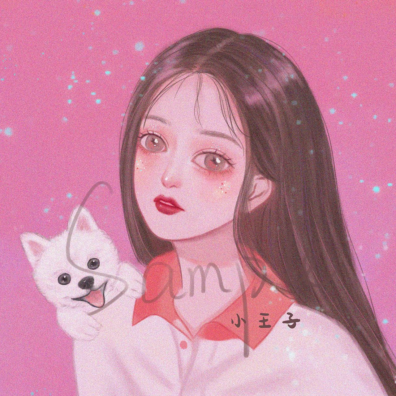 最近画的头像（图ZMTY5NzY2MTQw） - 商业插画 - 站酷设计师长腿小王子原创素材 - 站酷ZCOOL