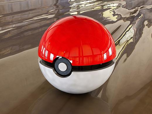 【C4D练习作品】一个精灵球