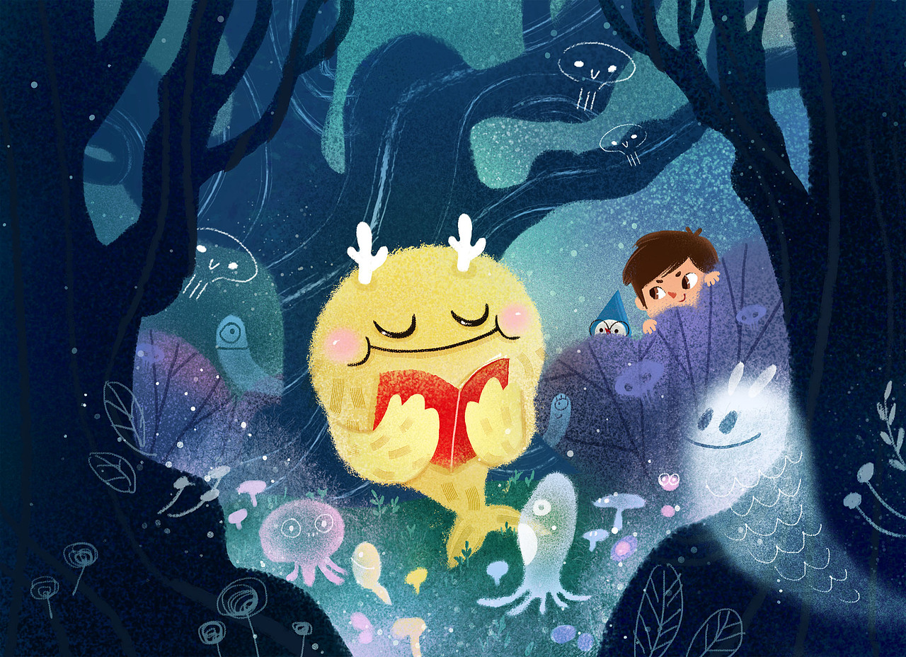 2017作品汇-MOMO插画路