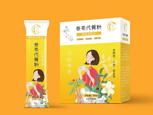 平面--包装，代餐粉包装