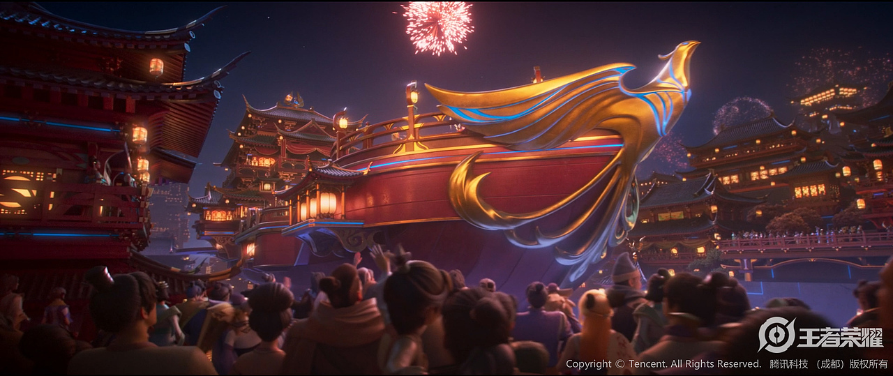 《不夜长安》 ，《王者荣耀》2021年新赛季CG（图ZMjM5Nzg0NjAw） - 动画/影视 - 站酷设计师满仓233原创素材 - 站酷ZCOOL