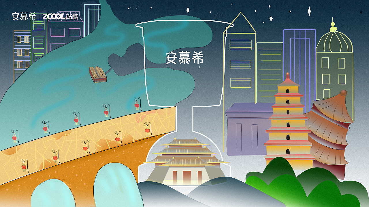 吸引着世人的目光,是一座独特的古今融合的城市