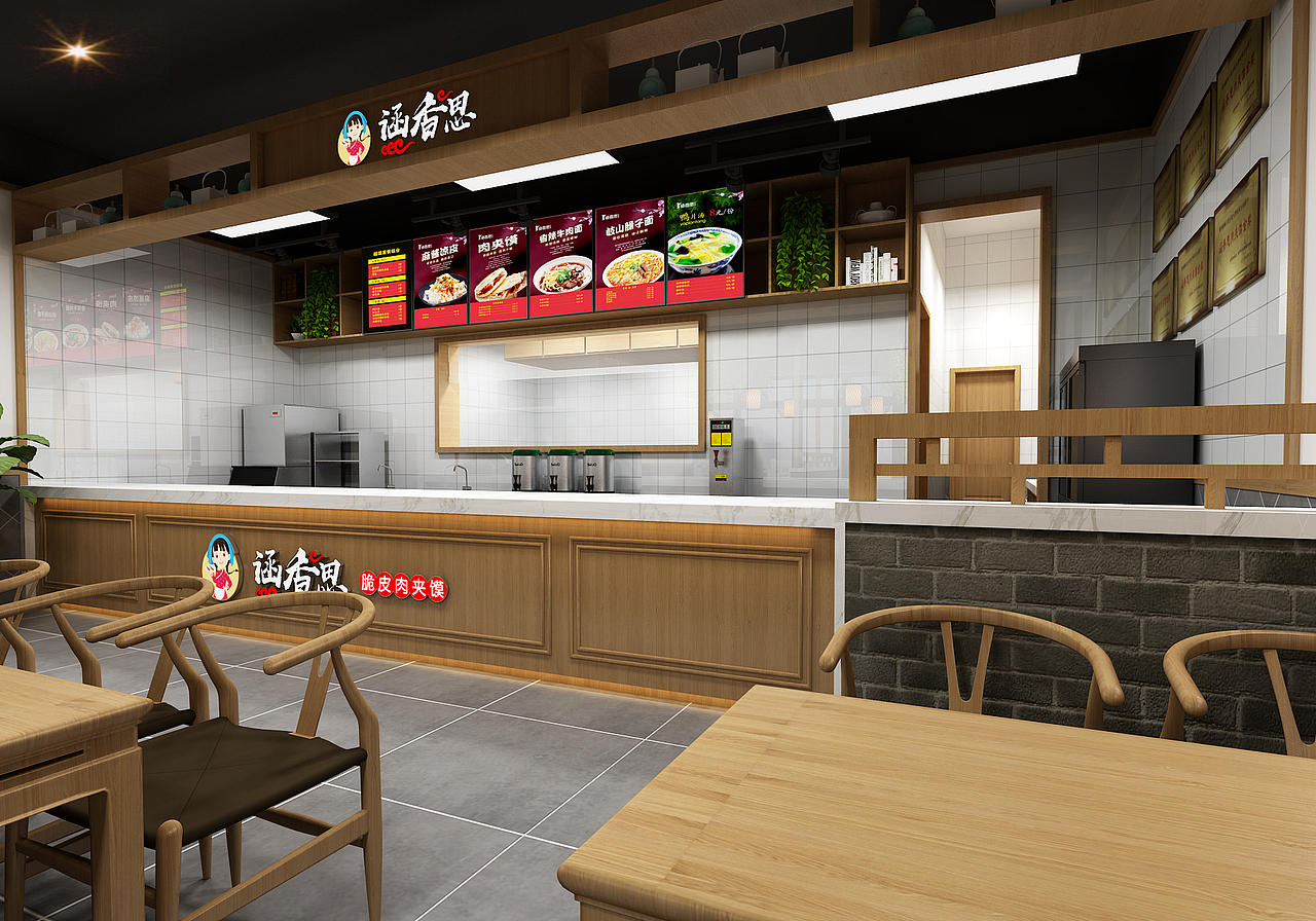 中式餐饮设计（图ZMTcyNzc3NTQw） - 家装设计 - 站酷设计师空谷丨空间设计原创素材 - 站酷ZCOOL