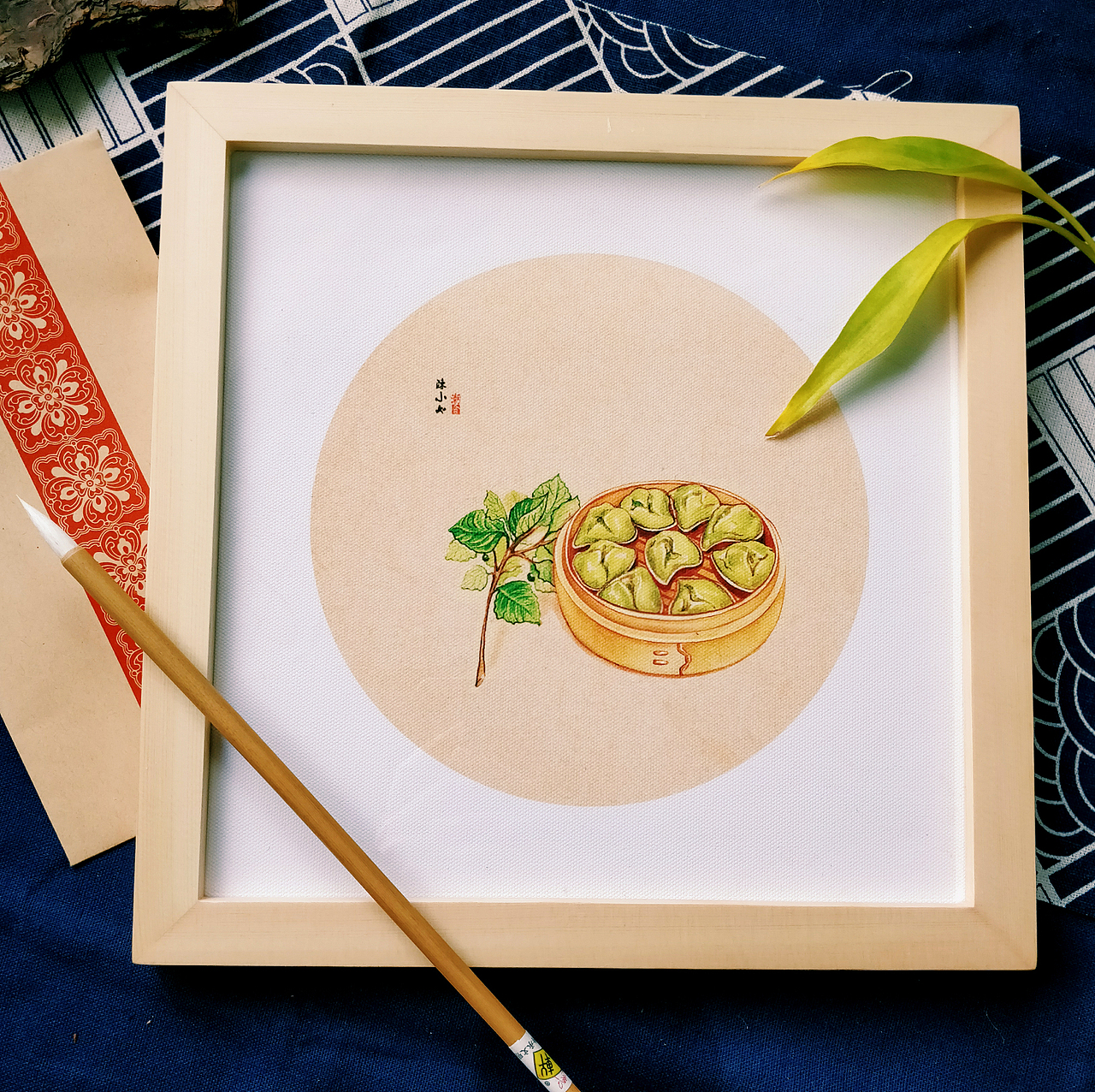 潮汕时节食俗插画（图ZMTE1Mzg5Nzg4） - 商业插画 - 站酷设计师陳小如绘原创素材 - 站酷ZCOOL