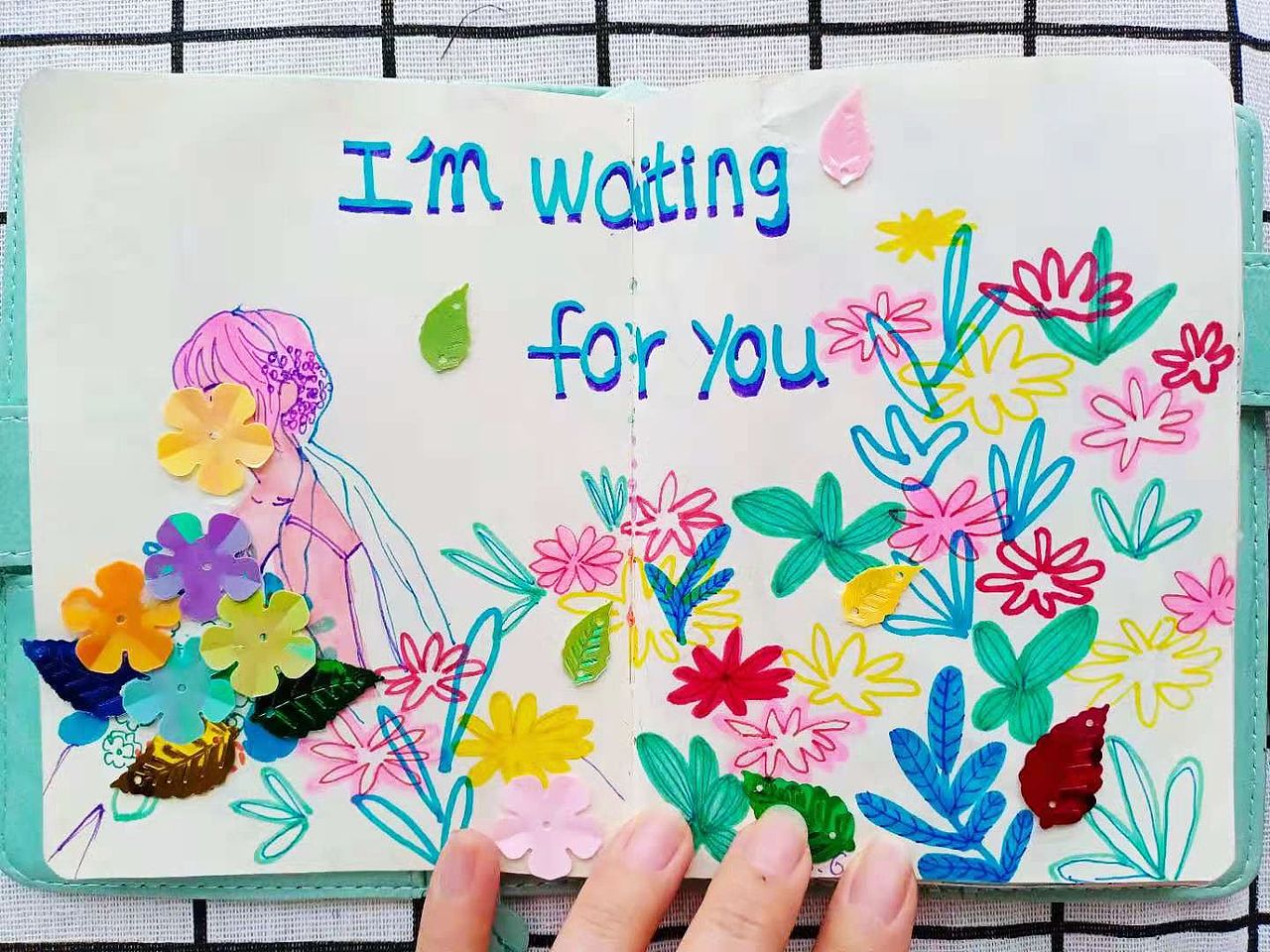 晒晒我的手账本(二)（图ZMjU0MTkyODg0） - 创作习作 - 站酷设计师阿暑原创素材 - 站酷ZCOOL