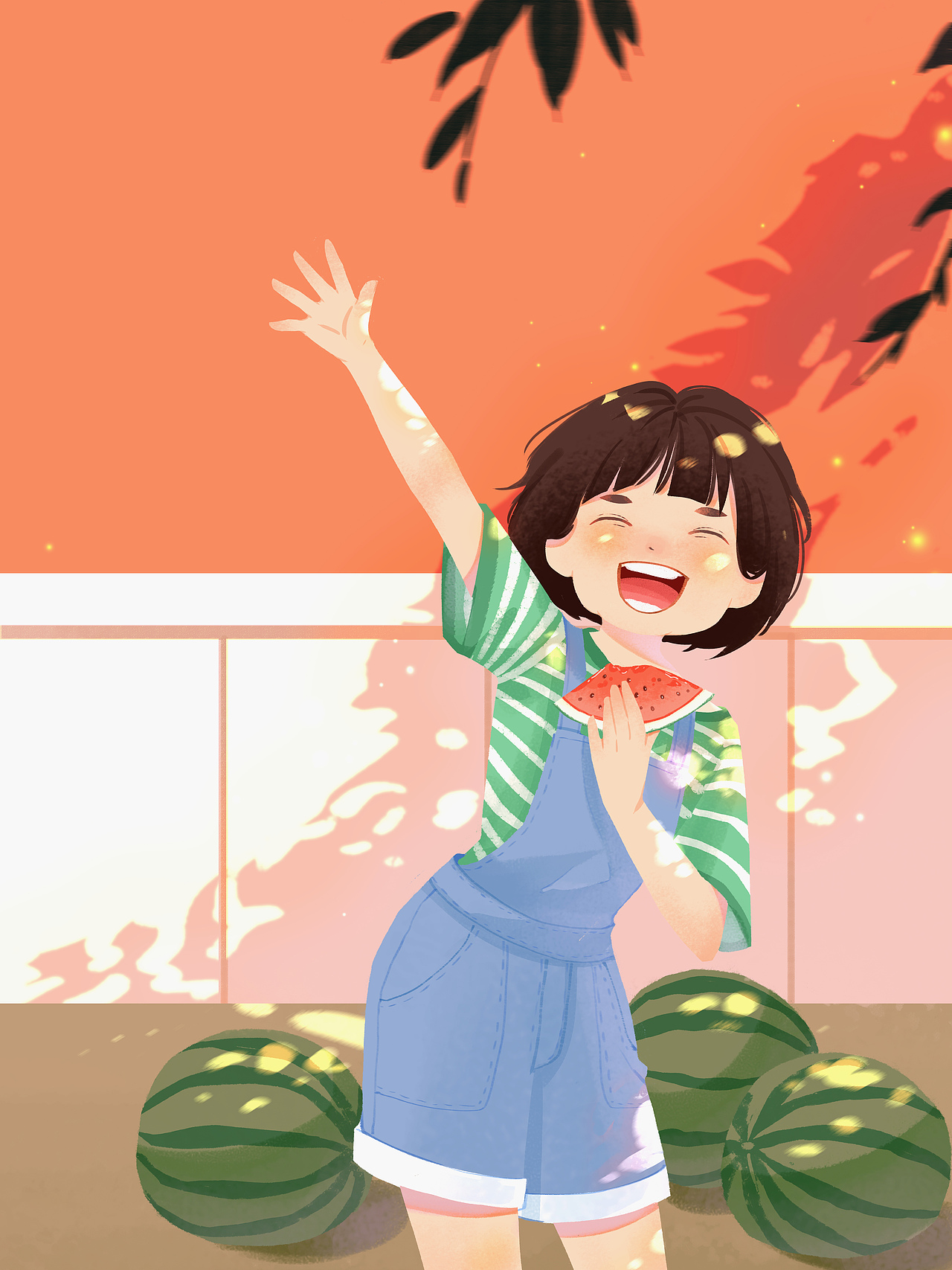 手绘质感插画练习