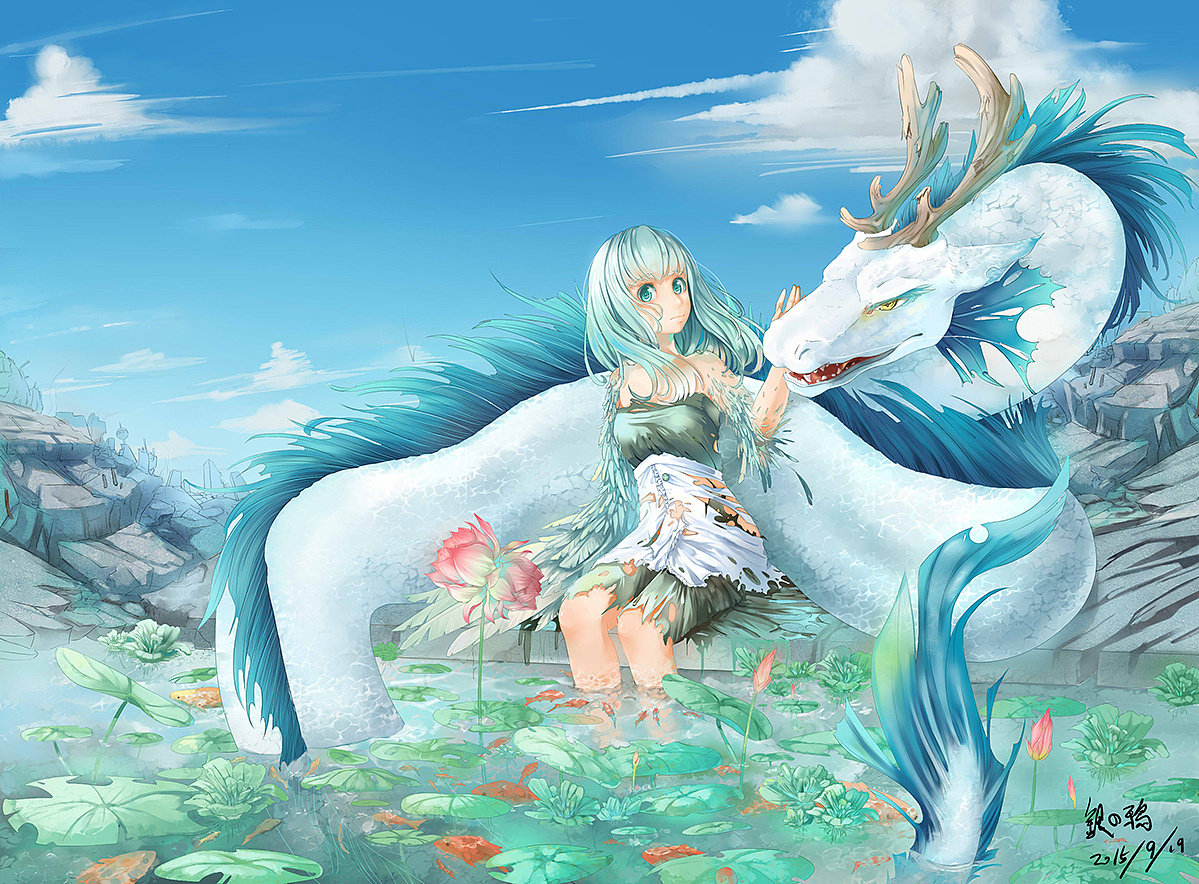 青鸟|插画|商业插画|银鸦_原创作品-站酷zcool