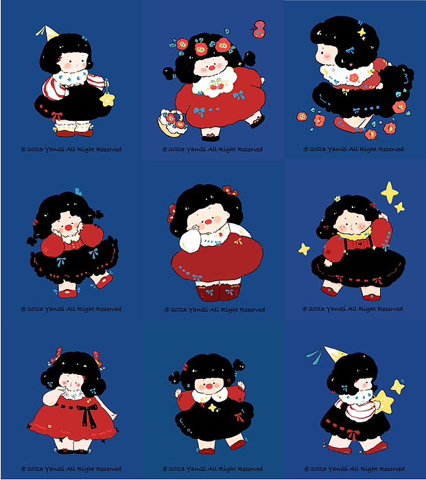 复古小女孩合集