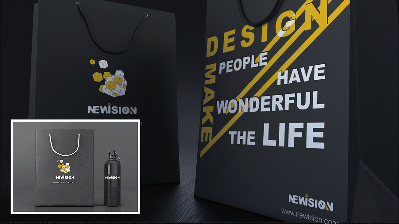 《NEWISION》logo设计