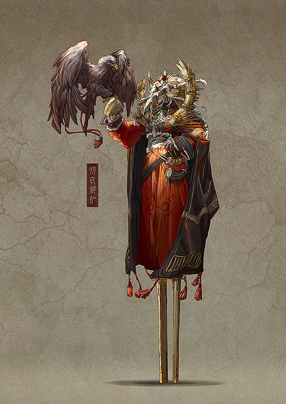 《楼兰》主题系列角色设定 — 2019年作品集（图ZMTkxMjI5MDky） - 概念设定 - 站酷设计师XRCG学院原创素材 - 站酷ZCOOL