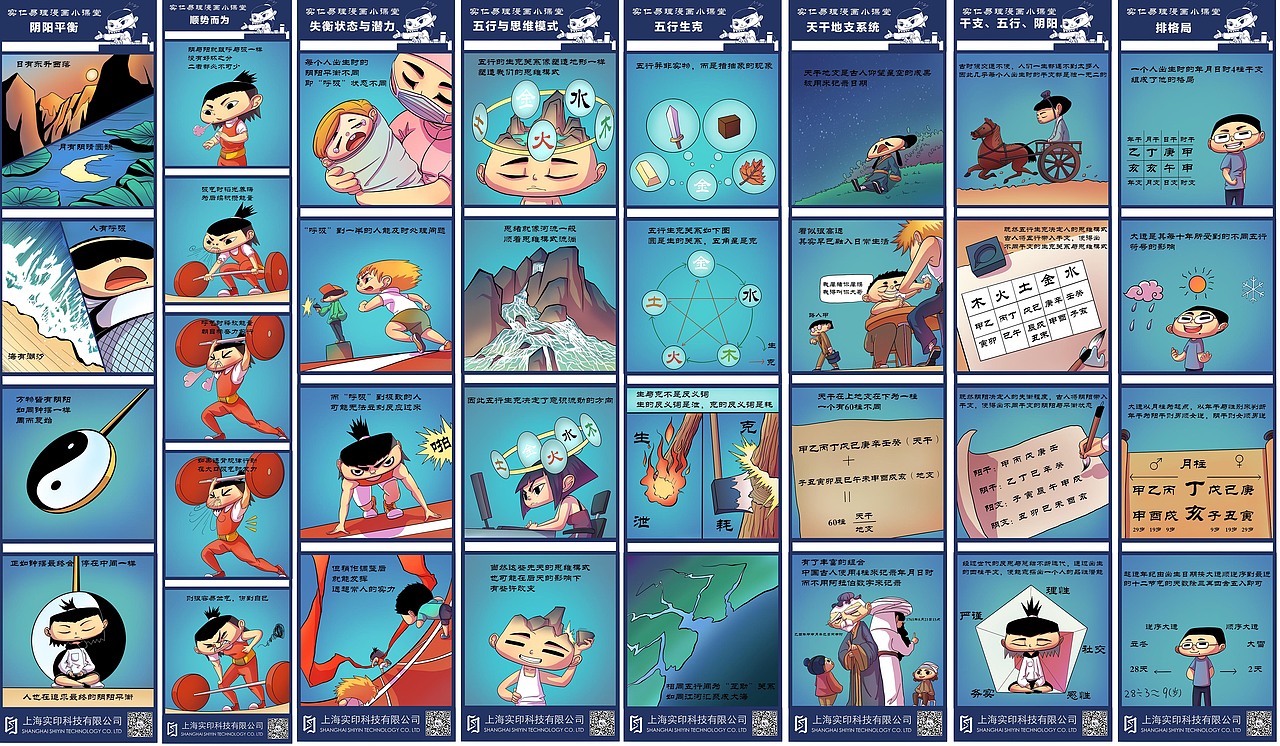 10月,有了之前自己绘制漫画的经验,开始为公司绘制漫画。因为时间比摸鱼的时间长,开始尝试绘制得完善一些