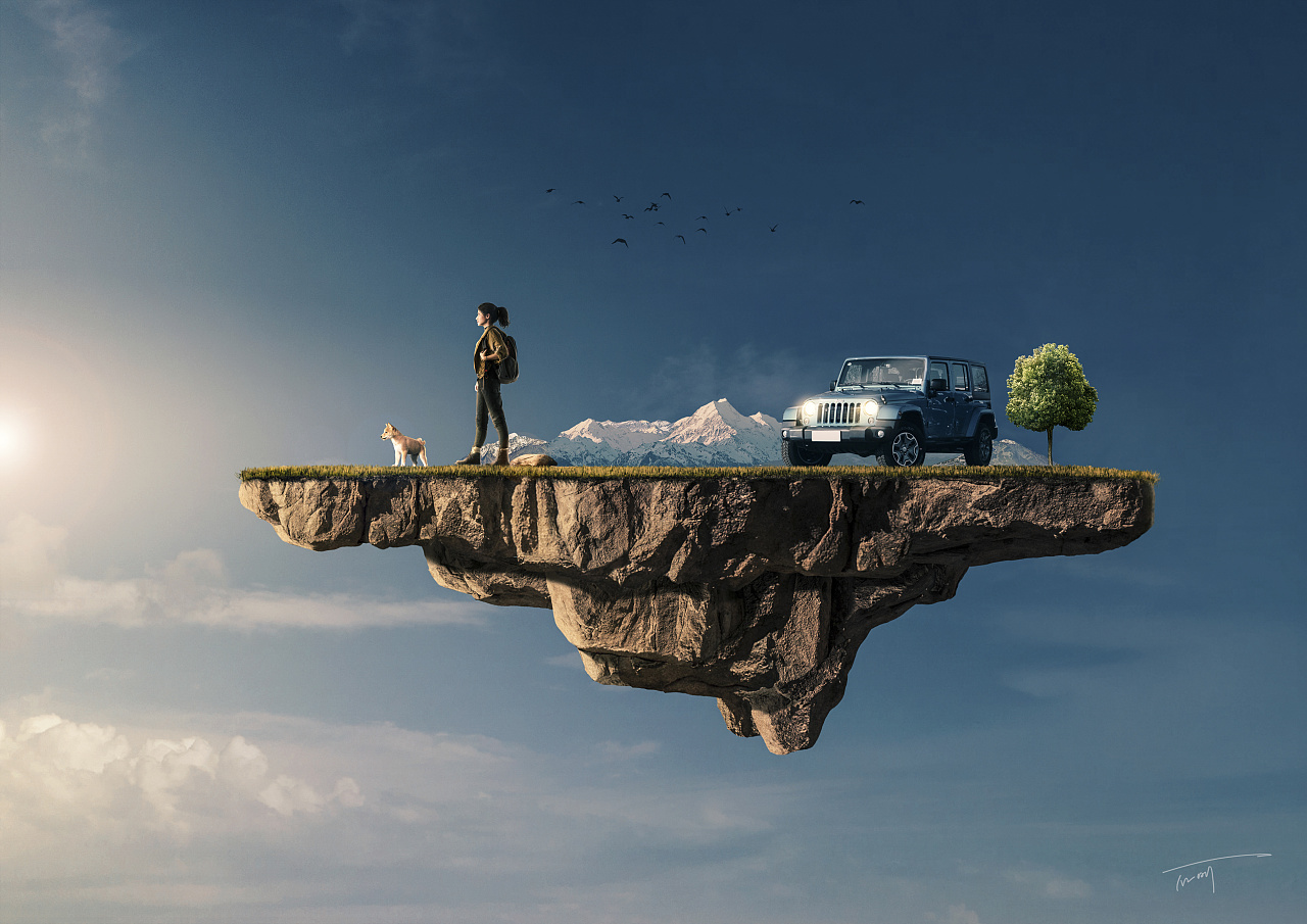 每个人都是一座孤岛# |平面|海报|石小萌 - 原创作品 - 站酷 (zcol))