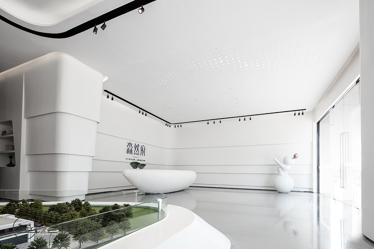 森然府售楼处（图ZMjM1ODM4Njcy） - 环境/建筑摄影 - 站酷设计师艺间访原创素材 - 站酷ZCOOL