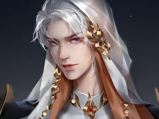【匠人绘】美宣班第7期学生男性头像作业节选