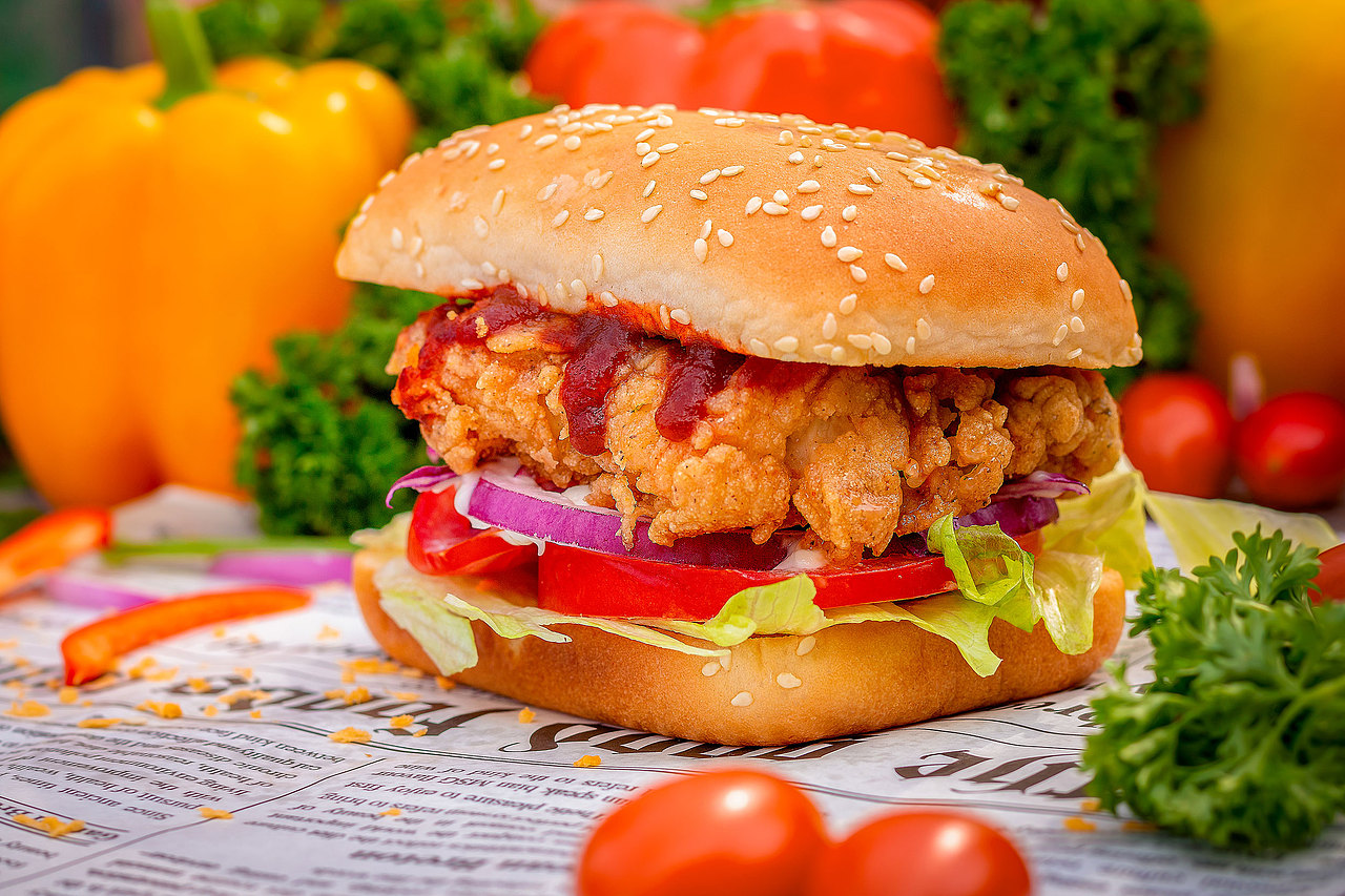 7月披萨汉堡新品(自然光拍摄)