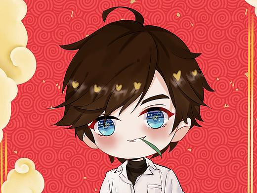 Q版卡通头像（个人主页-ZNDcxMDkzOTI=） - 创作习作 - 站酷设计师肖小只原创素材 - 站酷ZCOOL