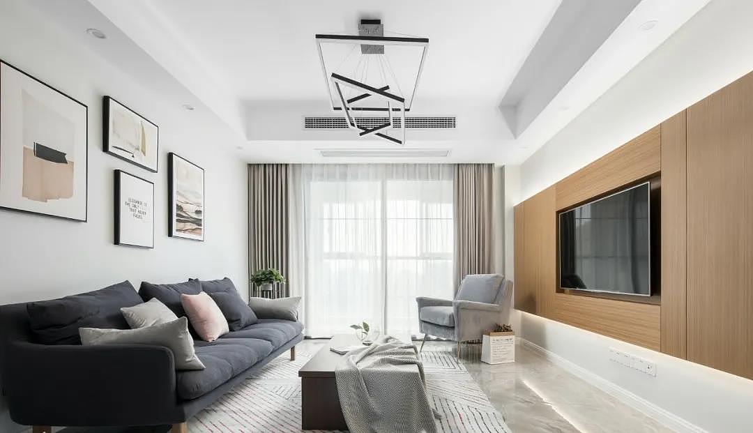 89m²的现代极简+大白墙,真越看越喜欢! 