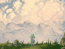 珐露珊 场景原画绘画教程 云元素 含笔刷