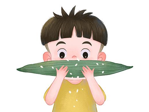 端午节 小插画