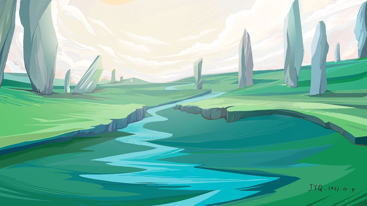 平原（图ZMjc0MDMzNDIw） - 创作习作 - 站酷设计师微子上帝原创素材 - 站酷ZCOOL