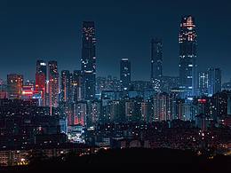 城市夜景-邕城南宁