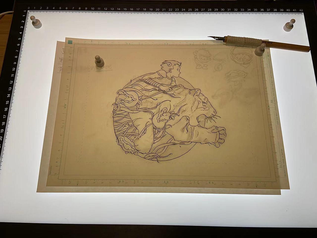 黑白插画创作练习（图ZMjgxNDYwNDI0） - 创作习作 - 站酷设计师李安朔原创素材 - 站酷ZCOOL