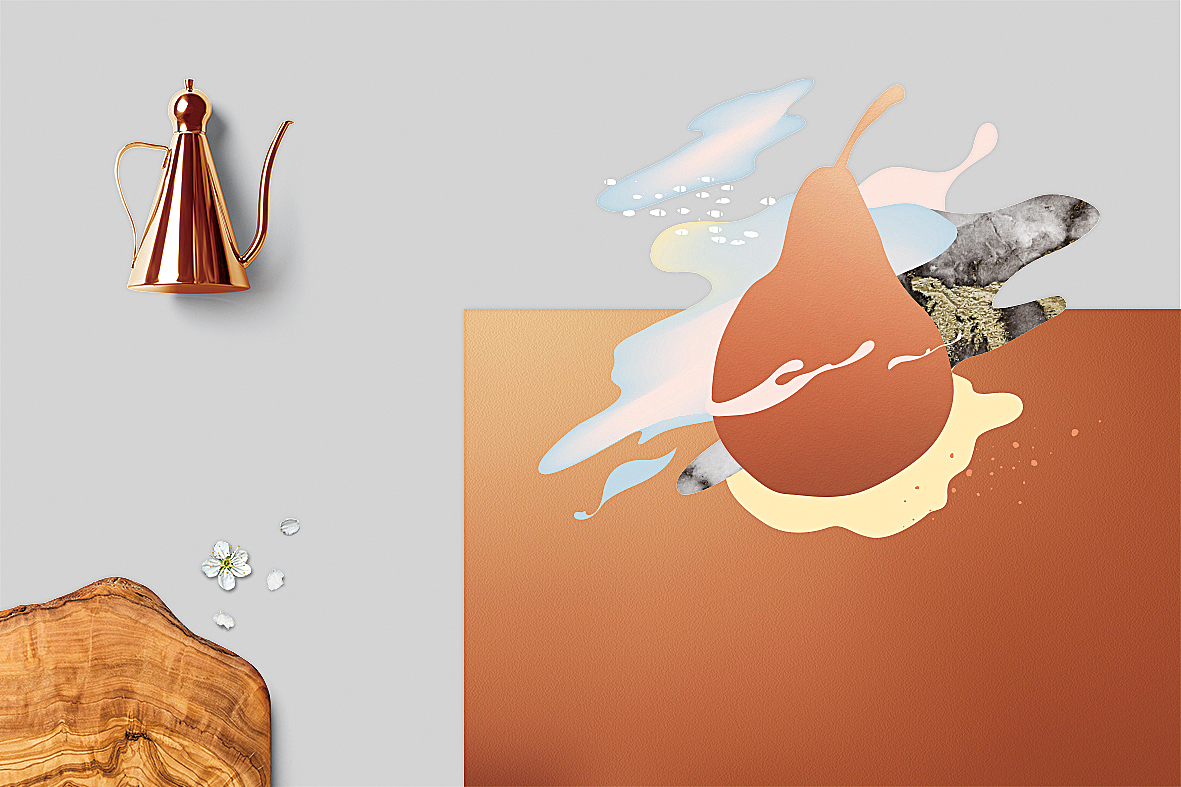 九味梨汤（图ZMTIwODY0NDM2） - 品牌 - 站酷设计师冷房子一陈波原创素材 - 站酷ZCOOL