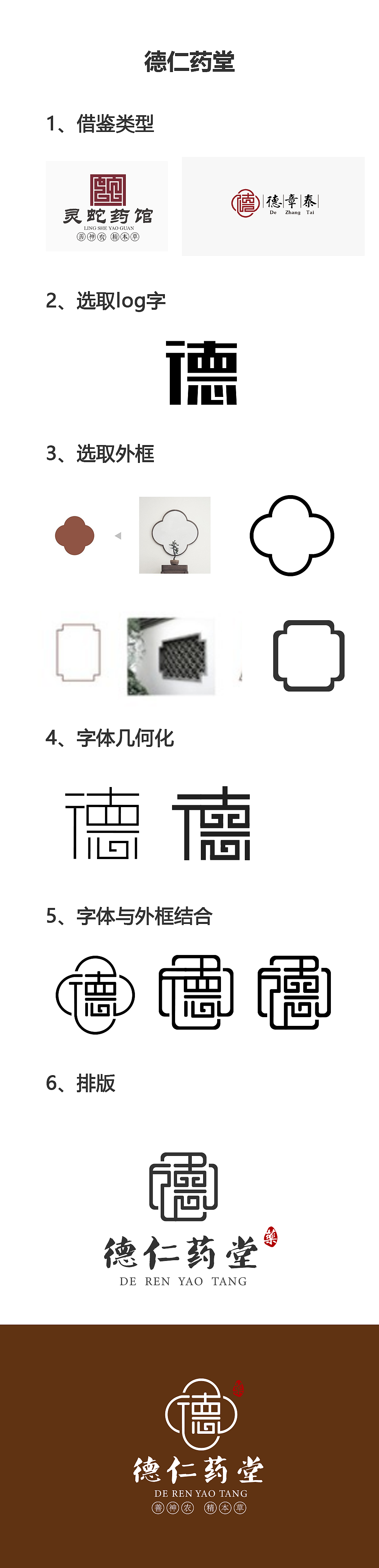 LOGO打卡~德仁药店（图ZMjkzMjAzOTEy） - Logo - 站酷设计师菜菜LOGO设计原创素材 - 站酷ZCOOL