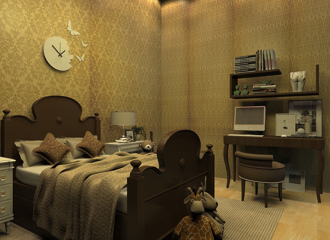 3D 室内设计效果图