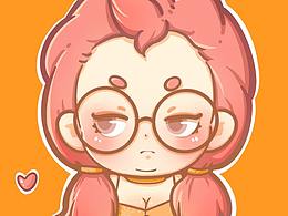 涂鴉練習(xí)-情頭一盒-自己