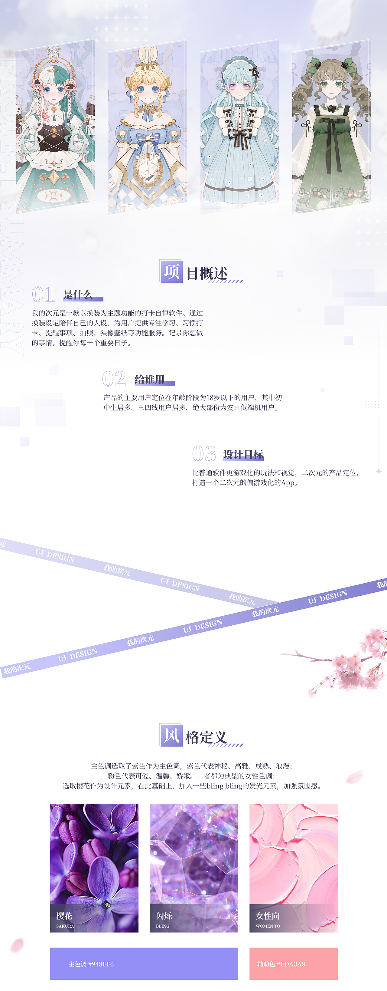 我的次元-女性向app总结（图ZMjYzNTk4MTg4） - APP界面 - 站酷设计师人人余申易原创素材 - 站酷ZCOOL