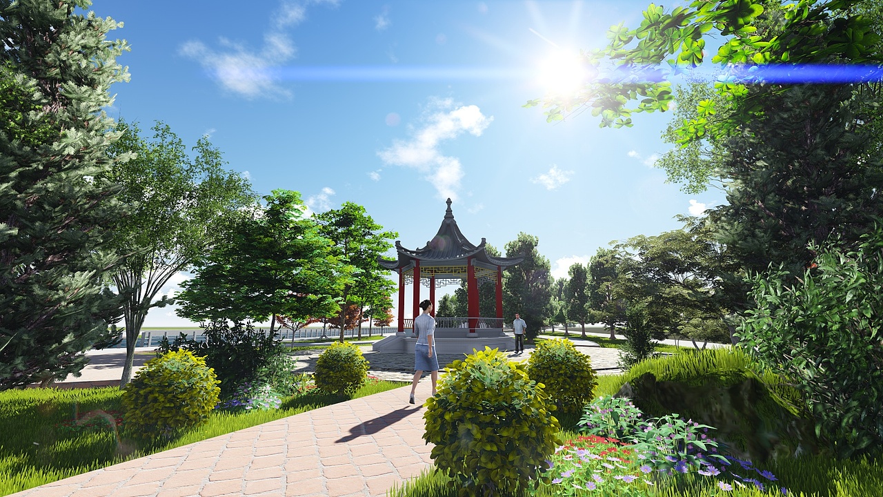 【沐土】长春珠子河广场设计（图ZMTEyNDEyNTY0） - 景观设计 - 站酷设计师荣草沐土原创素材 - 站酷ZCOOL