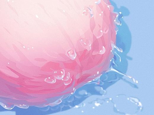 【色彩速涂】水+透明质感练习50图