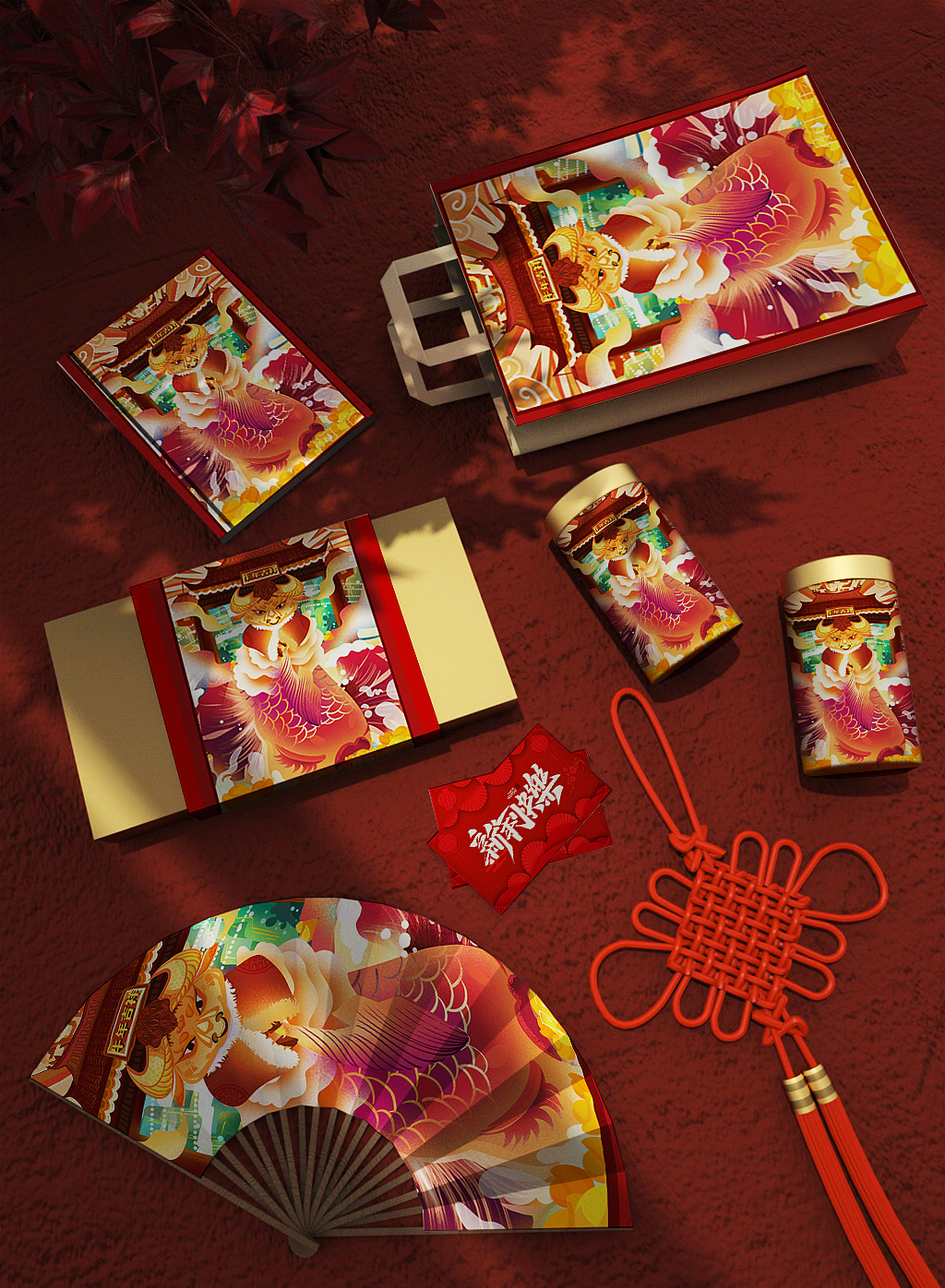 牛年吉祥|国风（图ZMjM4OTA0NTQ4） - 商业插画 - 站酷设计师Boomboom阿金哟原创素材 - 站酷ZCOOL
