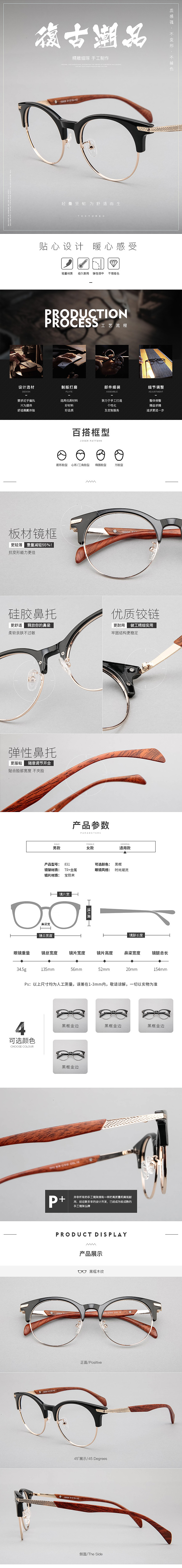 眼镜详情（图ZNzg3ODc2MTY=） - 电商 - 站酷设计师LickyCN原创素材 - 站酷ZCOOL