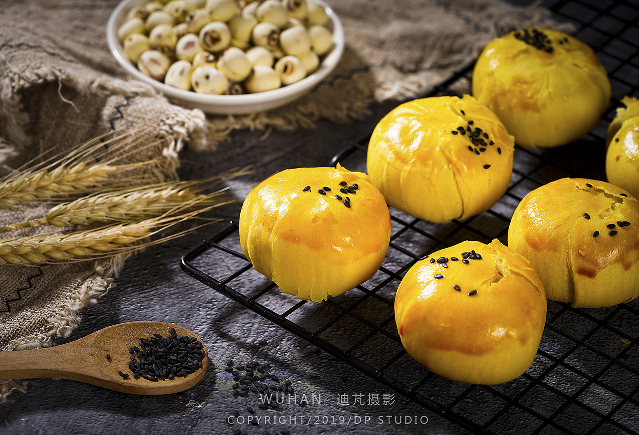 蛋黄酥&迪芃美食摄影