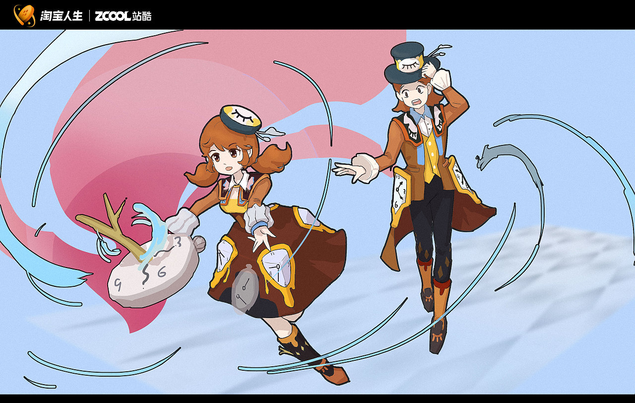 把世界名画穿在身上——记忆魔法（图ZMzIzMDU5MzUy） - 商业插画 - 站酷设计师吃菠萝包吗原创素材 - 站酷ZCOOL