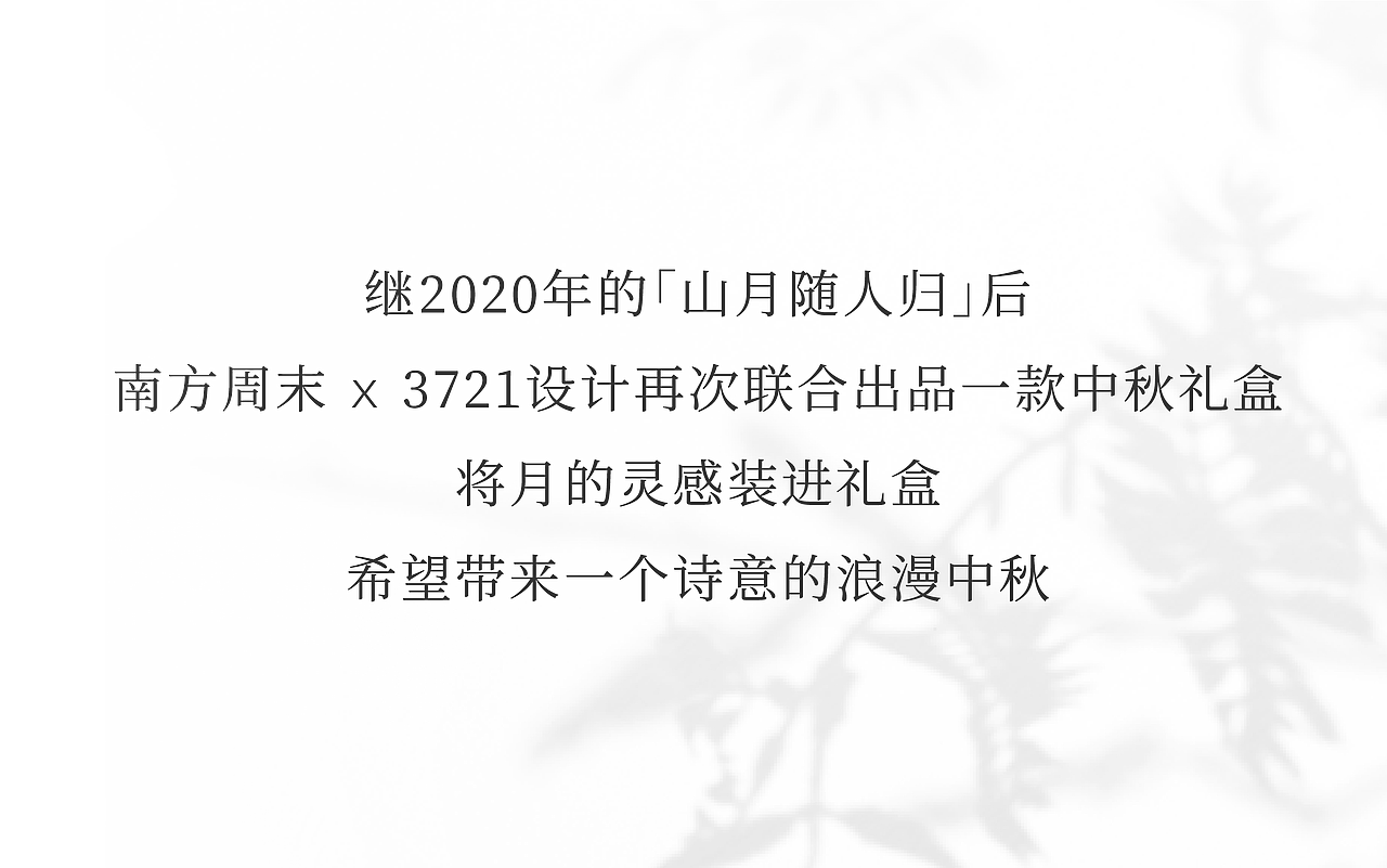 南方周末 × 3721设计 | 月光所至,皆为故乡