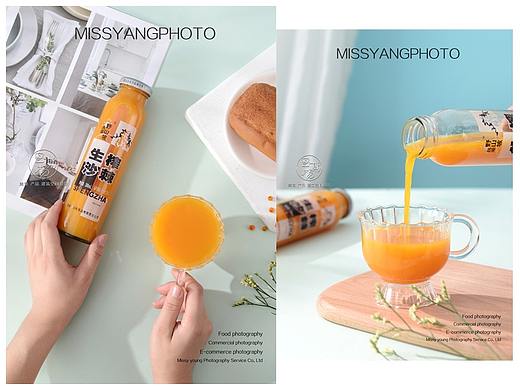 饮品摄影|野山坡沙棘汁|产品摄影|电商摄影×郑州密斯杨