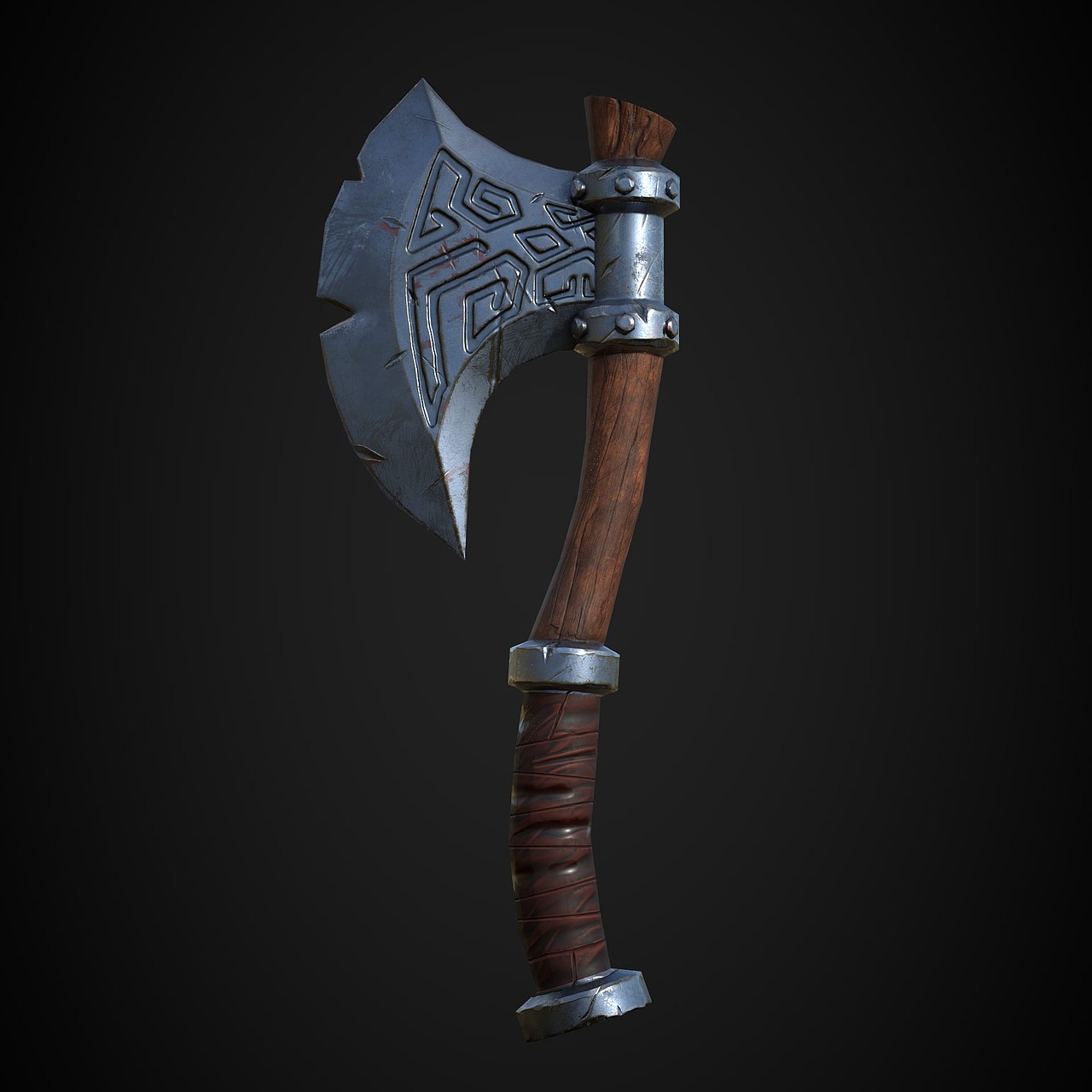 戰(zhàn)斧（圖ZMjM1NDAxOTI0） - 動畫/影視 - 站酷設(shè)計師XwhArt原創(chuàng)素材 - 站酷ZCOOL