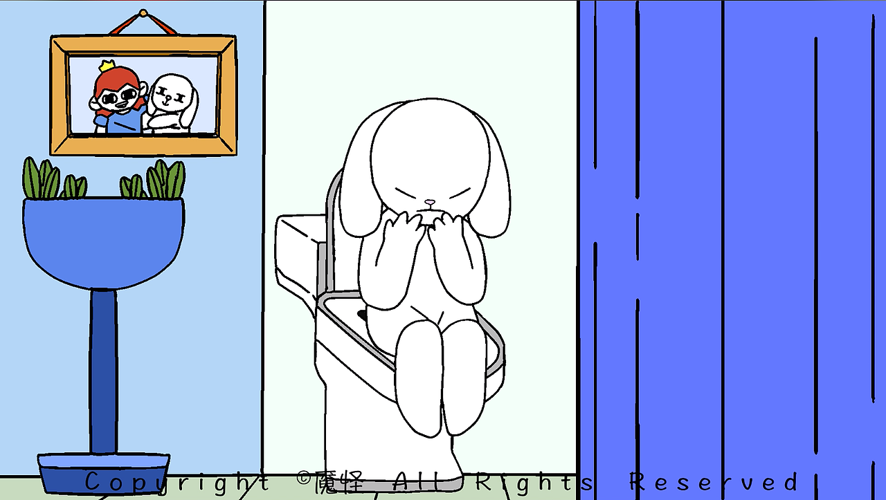 从前有一只便秘小狗