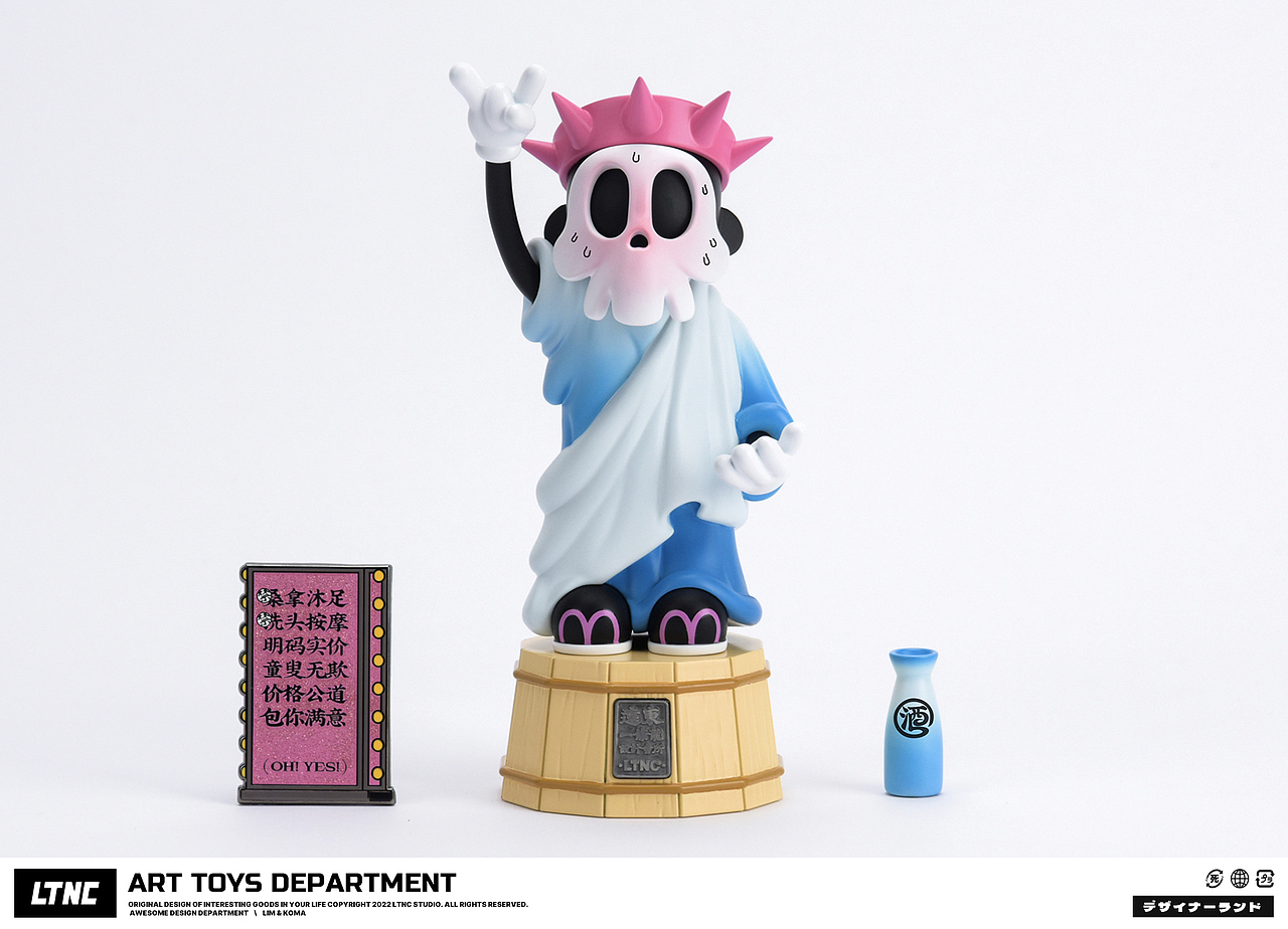 LTNC STUDIO - 亡灵系列艺术玩具（图ZMzA1MjM0NjY0） - IP形象 - 站酷设计师LTNC_STUDIO原创素材 - 站酷ZCOOL