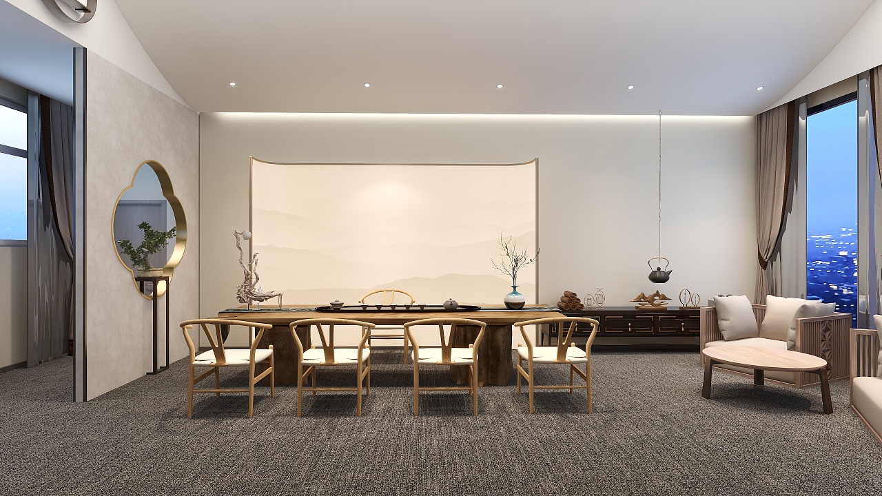 董事长休闲素雅茶室