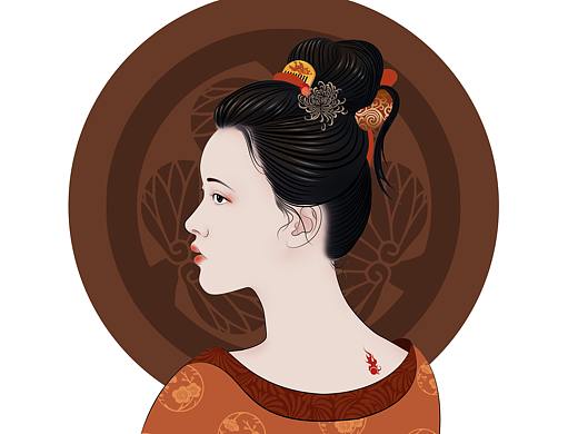 使用ai绘制的插画