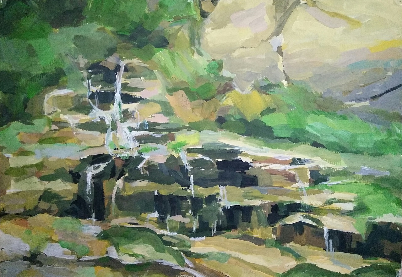 写生作品（图ZMTA1NDc5NjE2） - 绘画 - 站酷设计师两个元原创素材 - 站酷ZCOOL