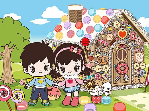 糖果小屋（个人主页-ZNDE1NjUwODg=） - 创作习作 - 站酷设计师涵宇Louis原创素材 - 站酷ZCOOL
