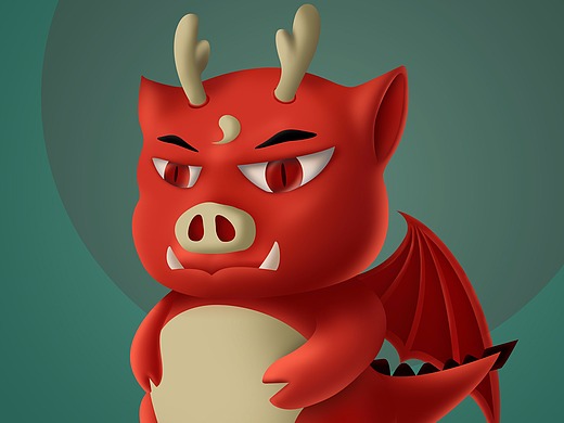 龙猪  新鲜出炉  热腾腾