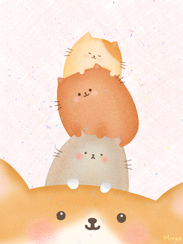 叠叠乐|插画|插画习作|minyaaaa - 原创作品 - 站酷 (zcool)